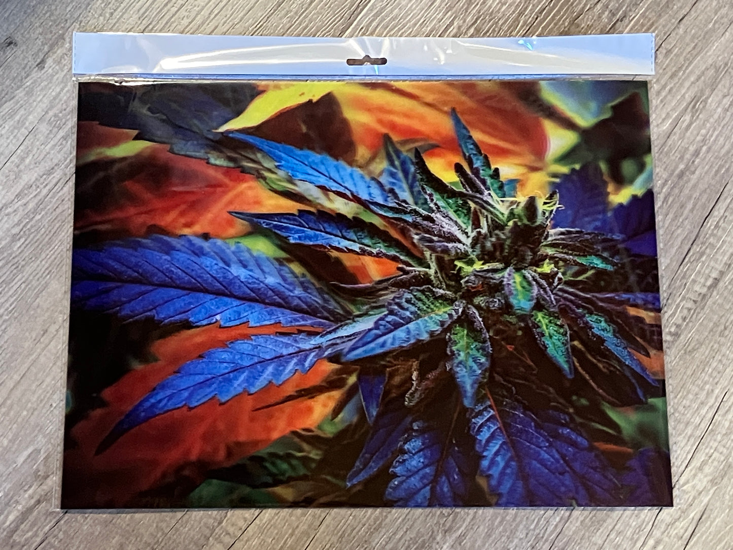 BLUE SHERBET 3D LENTICULAR FLAT ART 12" X 16"