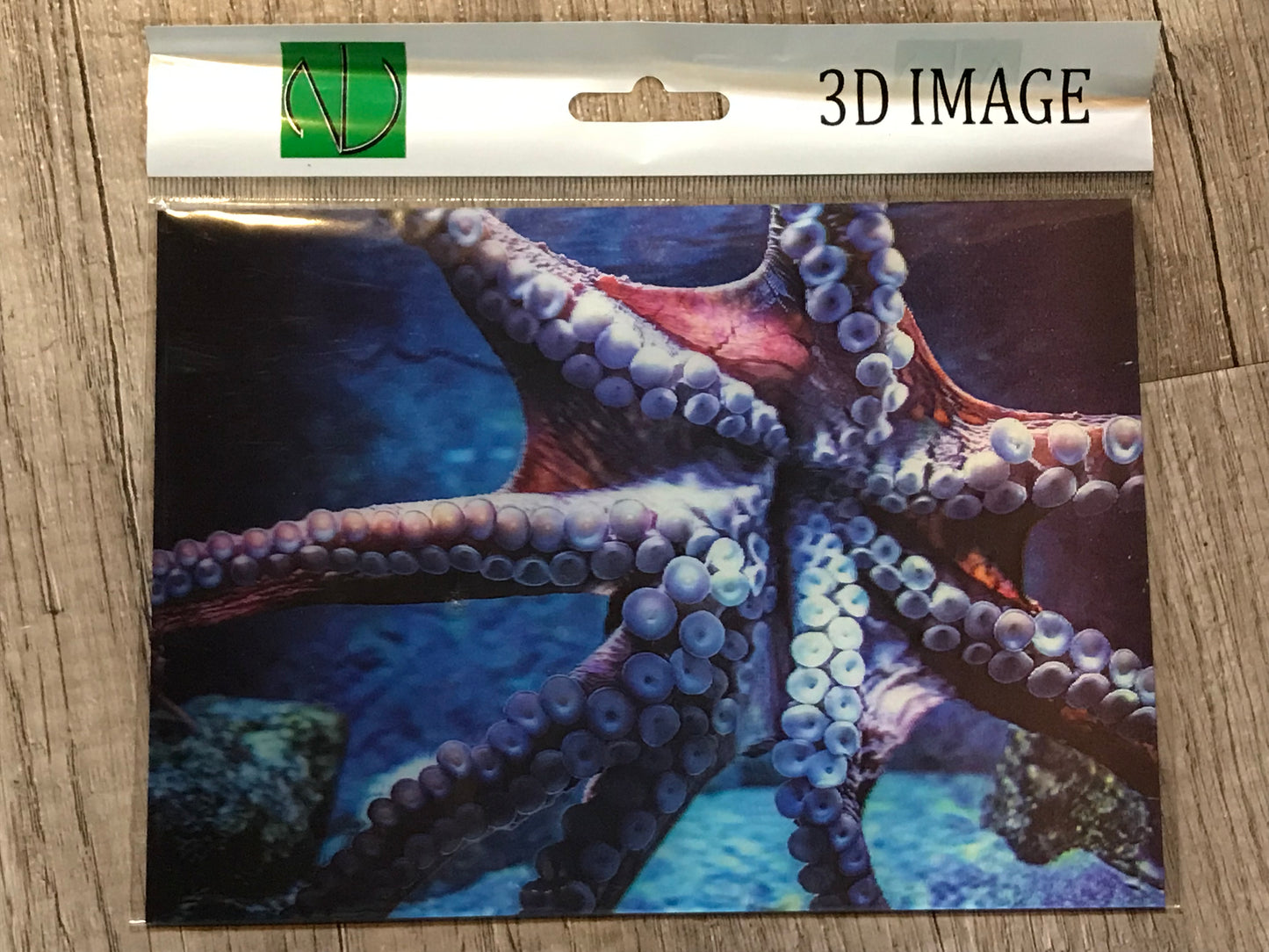 OCTOPUS 3D LENTICULAR FLAT 5" X 7"