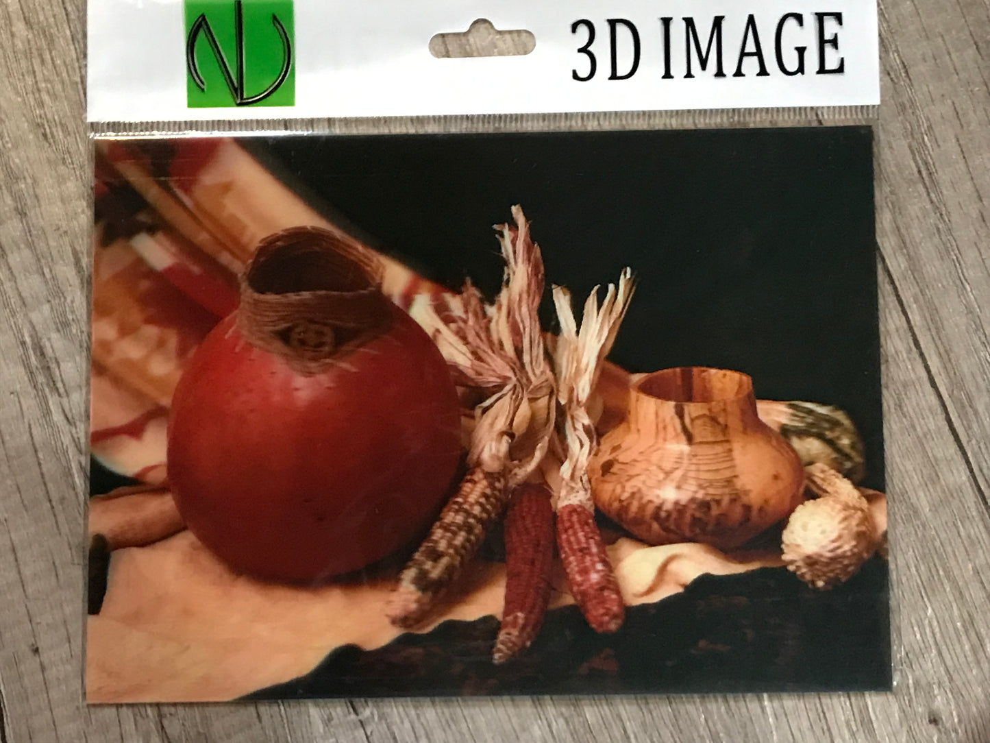 NATIVE POTTERY 3D LENTICULAR FLAT 5" X 7"