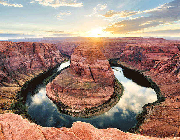 SOUTHWESTERN SCENES 3D LENTICULAR INTERNALLY FRAMED ART 14" X 18"