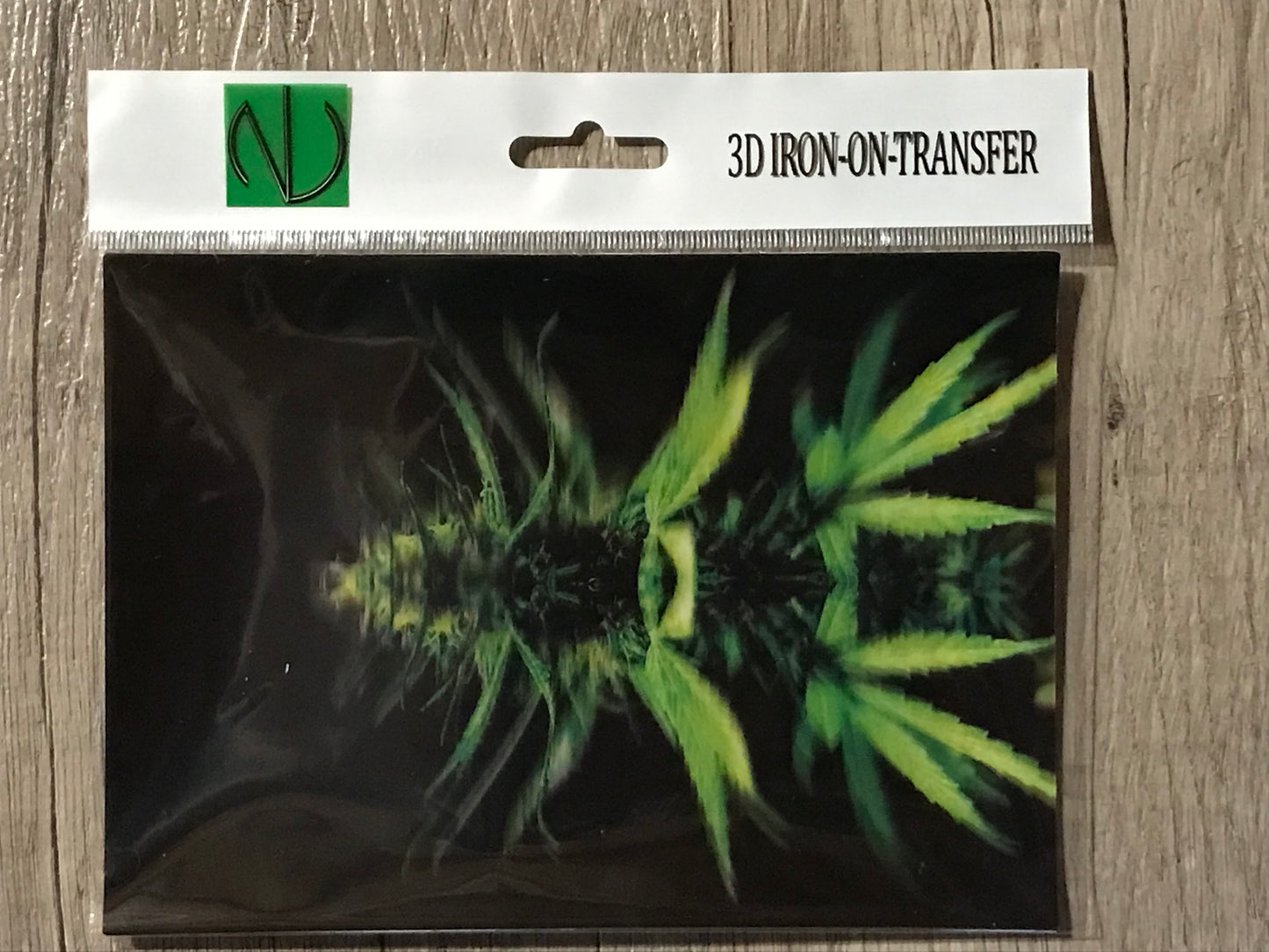 GANJA PRIME 3D LENTICULAR IRON-ON TRANSFER FOR CLOTHING AND ACCESSORIES