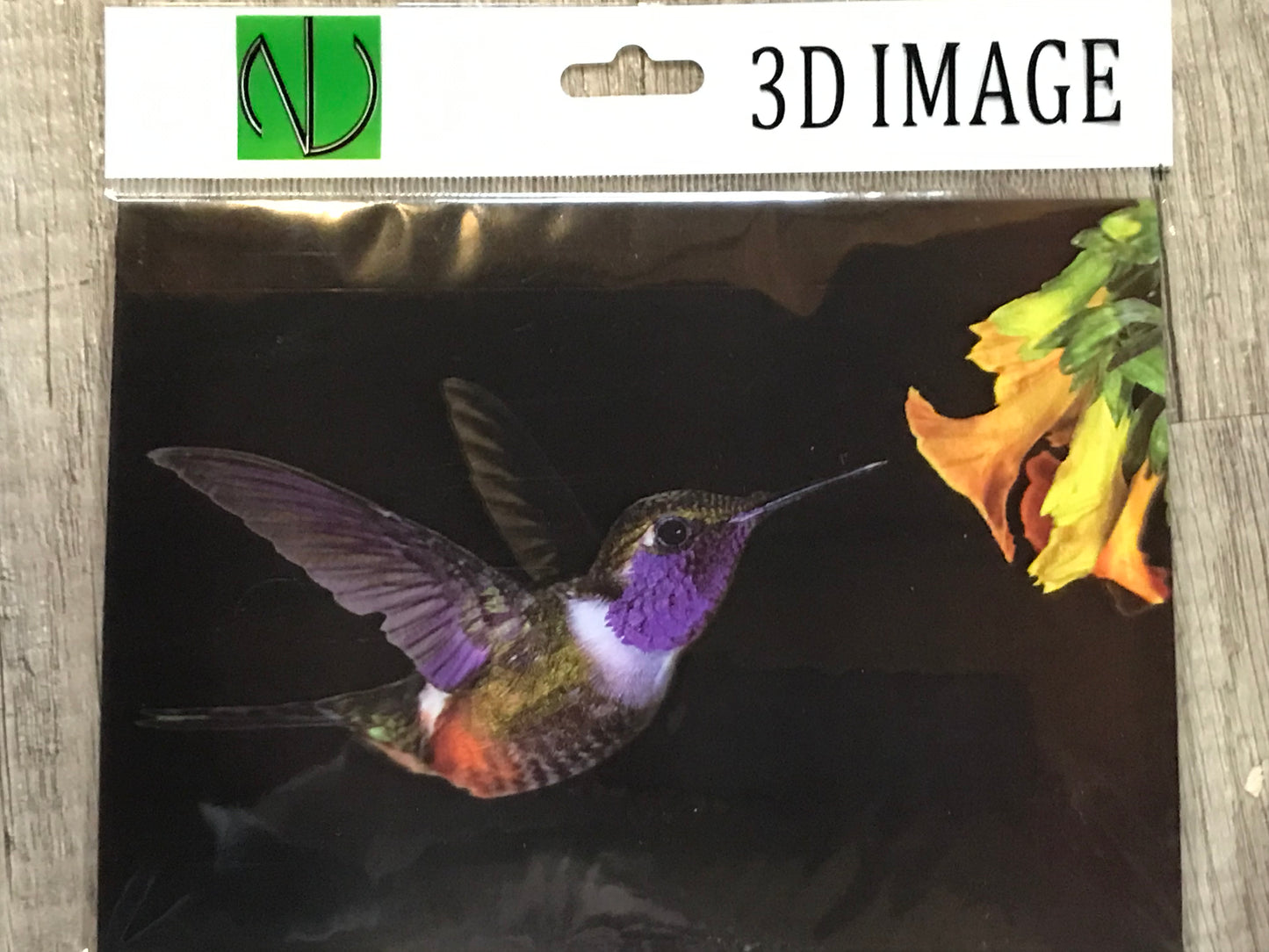HUMMINGBIRD-2 3D LENTICULAR FLAT 5" X 7"